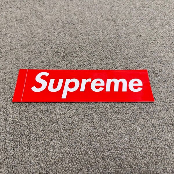 Supreme ステッカー ボックスロゴ 赤
