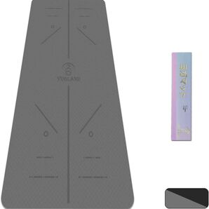 ヨガマット 6mm エクササイズマット TPEリング保護素材 フィットネスマット トレーニングマット ストレッチマット