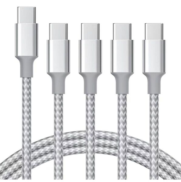 USB Type Cケーブル 4本セット【1m+1m+2m+2m】タイプc ケーブル PD対応 データ転送 高耐久ナイロン