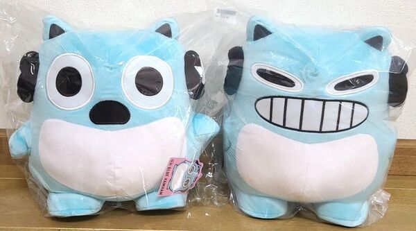 ブルーハムハム おどろき&やだやだ BIGぬいぐるみ 2種セット