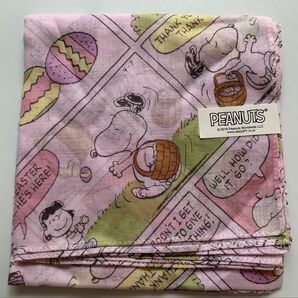 【新品】PEANUTS (ピーナッツ)大判サイズハンカチ/プチスカーフ