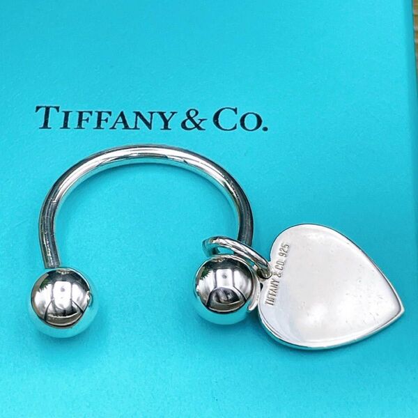 ◇ティファニー◇Tiffany&Co. リターントゥティファニー ハートタグ キーリング Ag925 シルバー ブランド