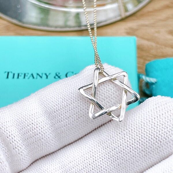 ◇ティファニー◇Tiffany&Co. スターオブダビデ ネックレス ペンダント シルバー Ag925 2.2g ブランド