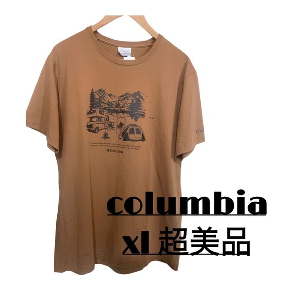 Columbia メンズXL 美品 半袖Tシャツ