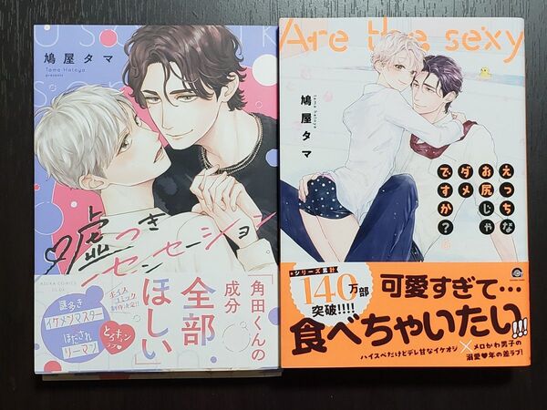 嘘つきセンセーション & えっちなお尻じゃダメですか? 6 鳩屋タマ先生2冊セット