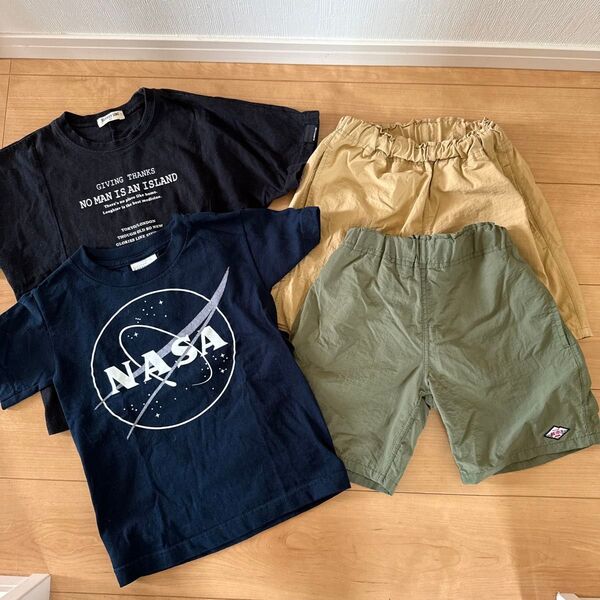 Markey’s マーキーズ ショートパンツ 色違い2点 半袖Tシャツ 2点 男の子 サイズ130
