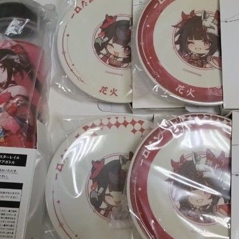 スシロー すし皿 クリアボトル 崩壊スターレイル 花火 セット 未使用新品