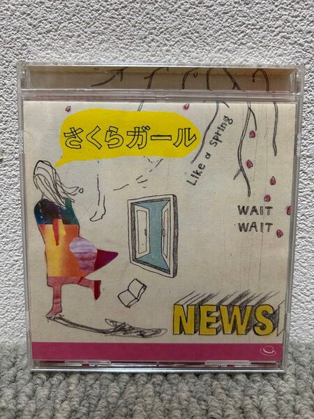 NEWS さくらガール 初回盤