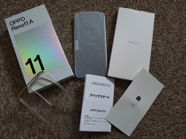 OPPO Reno11A コーラルパープル 美品SIMフリー Yモバイル コーティング済 ケース付