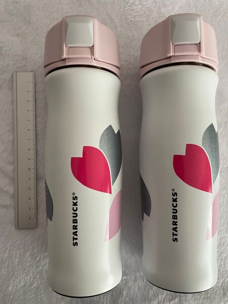 桜タンブラー 2本セット Starbucks 2016年 ステンレスボトル