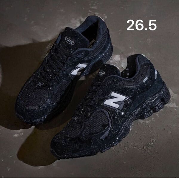 New Balance M2002RXX BLACK 【26.5cm】 スニーカー 黒 ブラック ニューバランス