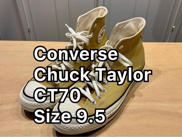 コンバース チャックテイラー CT70 マスタード Converse Chuck Taylor Size 9.5