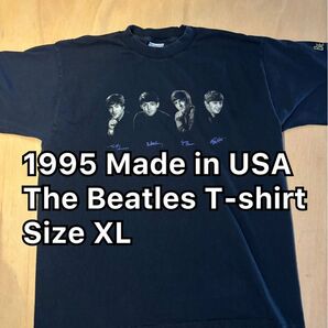 USA製 The Beatles T-shirt XL 1995 ビートルズ バンド Tシャツ