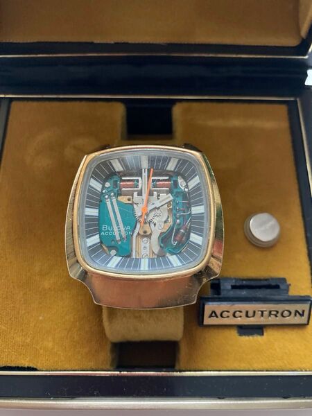 アンティーク 希少 Bulova Accutron ブローバ アキュトロン スペースビュー 不動扱い 限定