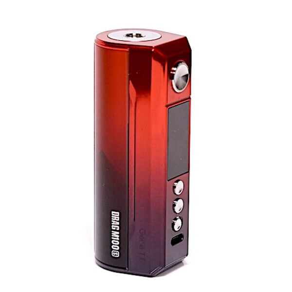 VOOPOO /DRAG M100S / 100W MOD /VAPE本体 カラー: レッドブラック