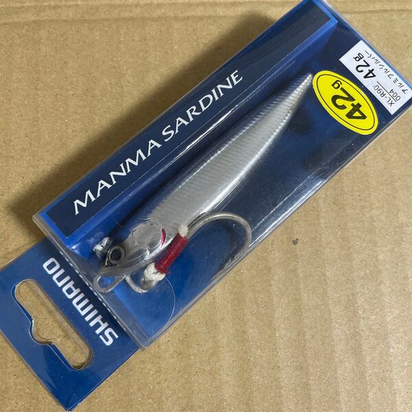 シマノ マンマサーディン 90s 42g アルミフルシルバー★ SHIMANO MANMA SARDINE