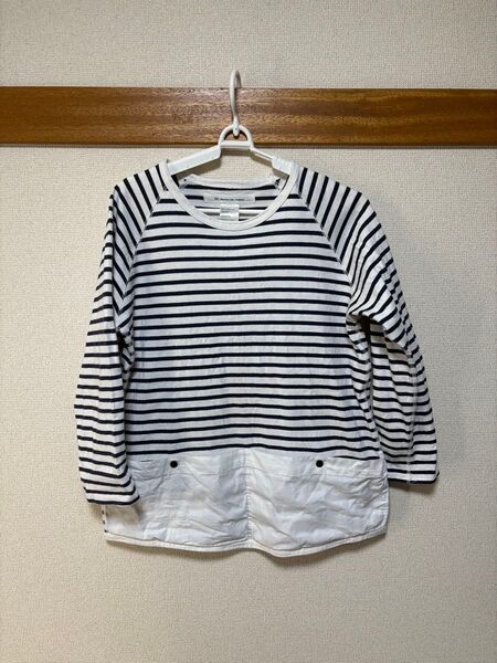 EEL Products イール プロダクツ Good On ビフポケ ボーダーシャツ