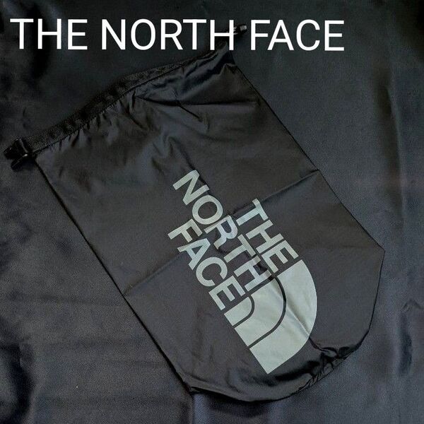 ザノースフェイス スタッフバッグ ブラック 海水浴 ジム シューズバッグ ロール式 THE NORTH FACE