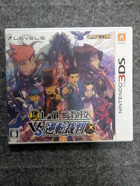 3DS レイトン教授VS逆転裁判
