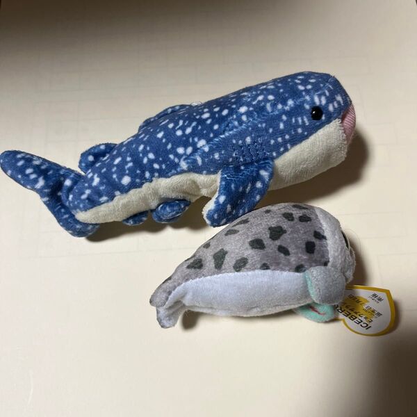 美ら海水族館ジンベイザメとtyアザラシのぬいぐるみ 2個セット