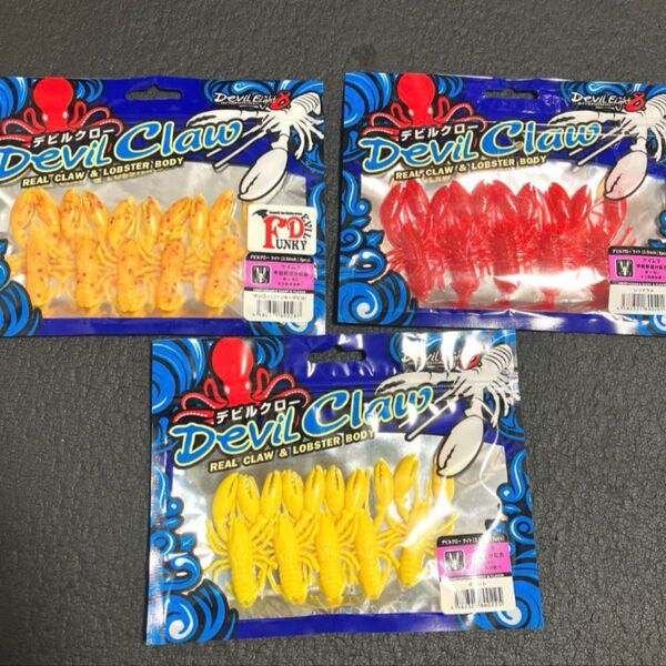 ワンナック デビルクロー 2.5インチ マダコ オクトパッシングルアー