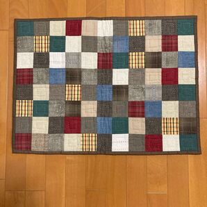 パッチワーク 玄関マット タペストリー ハンドメイド