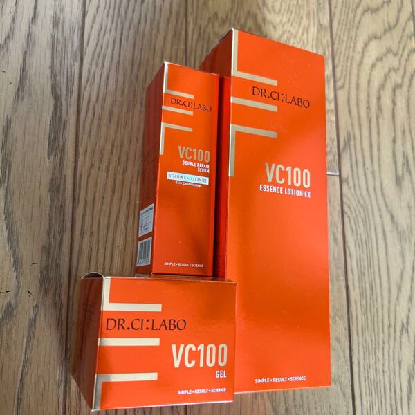 ドクターシーラボ VC100 3個セット 新品未開封 ローション化粧水 ゲル クリーム 美容液