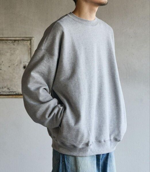 Graphpaper グラフペーパー 別注 Azuma Terry Crew Neck Sweat 2