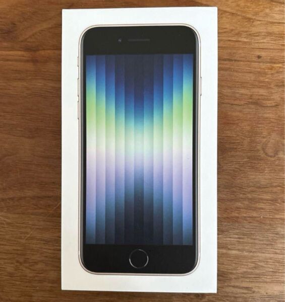 【未使用・保証あり・正規品】iPhoneSE 第3世代 64GB SIMフリー