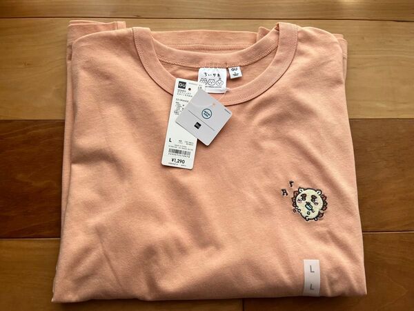 GUちいかわコラボ TシャツレディースサイズLグラフィックT CHIIKAWA