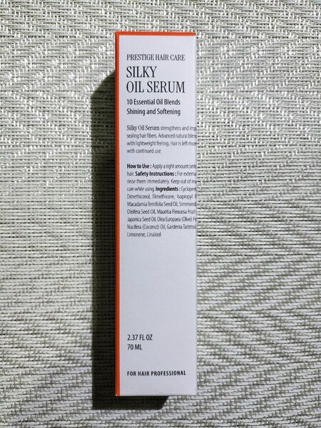 サロン専用 シルキーオイルセラム ヘアオイル 70ml フローラルピーチ ヘアパフューム べたつかない 韓国 保湿 ダメージケア