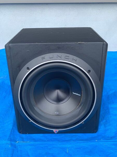 中古品RockfordFosgate P3 PUNCH サブウーファーP3D2-12 ボクス