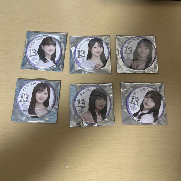 乃木坂46 13th YEAR BIRTHDAY 個別ランダム缶バッジ B