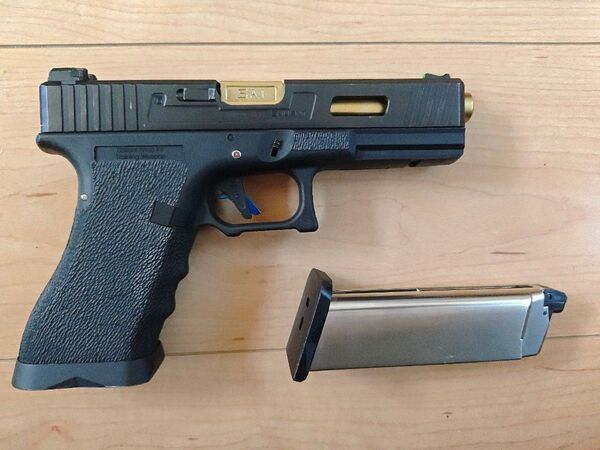 SAA GLOCK17 SAIカスタムガスガンGBBグロックエアガン