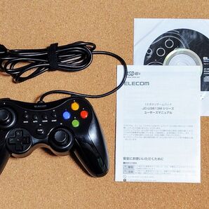 エレコム 有線USBゲームパッド JC-U3613M