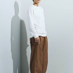 塚洋介 Apo(s)ture ブラウン イージーパンツ アポスチャー ワイド