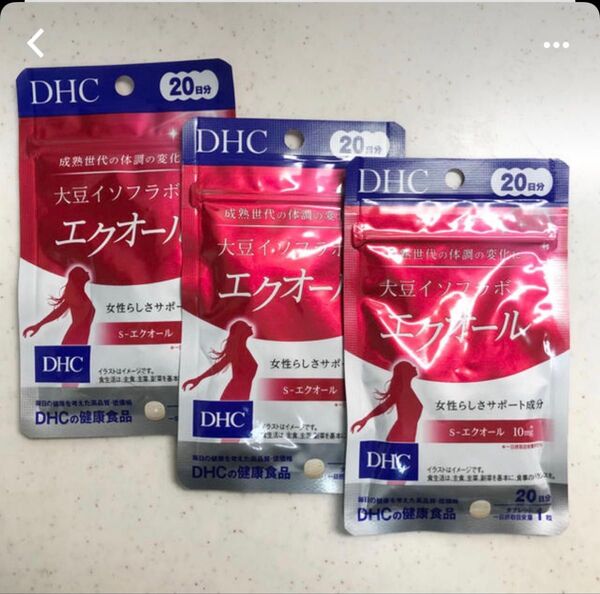 DHCエクオール20日分 3点