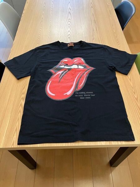 The Rolling Stones Tシャツ ブラック Forty Licks World Tour
