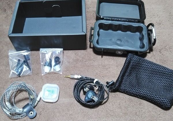 fitear EST universal イヤホン一式 wagnus ケーブル 変換プラグ 3点セット