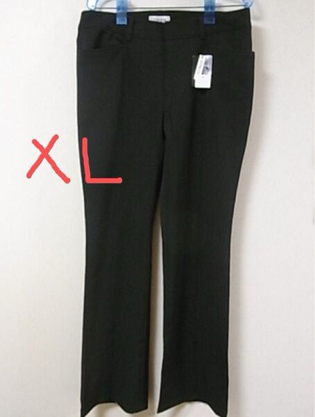 XL ストレッチ パンツ W76 H99 股下78 グレー 大きいサイズ 伊勢丹購入 IL SUFFIT イルサフィ レディース