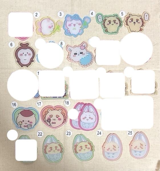 アクリルパーツ4cm
