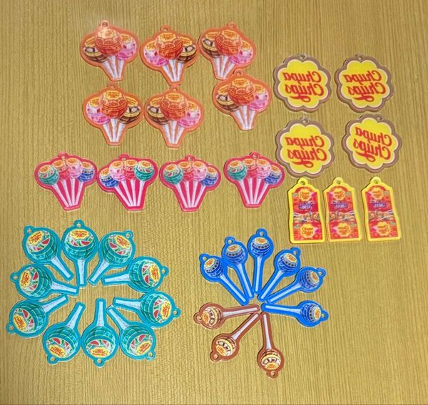 アクリルパーツ4cm カン付き キャンディ