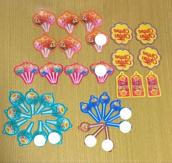 アクリルパーツ4cm カン付き キャンディ