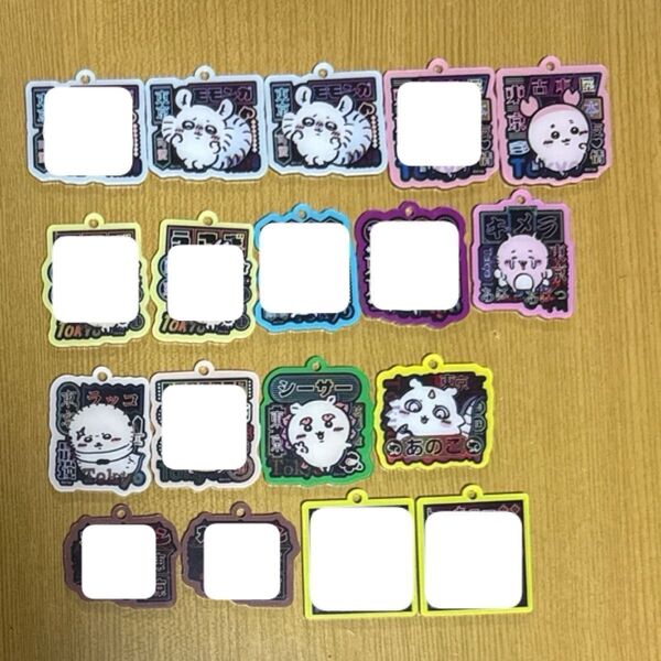 アクリルパーツ4cm カン付き 在庫更新