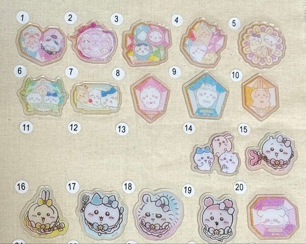 アクリルパーツ4cm