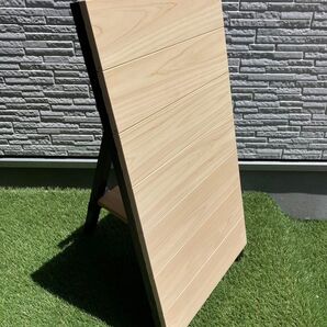 ★1500円割引期間限定★ A型看板 ひのき 節無 超高級 オリジナル 大きいスリムLL おまけ イーゼルスタイリッシュ