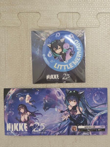 【韓国 公式グッズ】勝利の女神:NIKKE 2.5周年 セイレーン 缶バッヂ