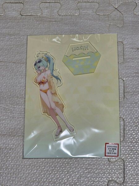 【韓国 公式グッズ】ブルーアーカイブ ヒヨリ(水着)アクリルスタンド