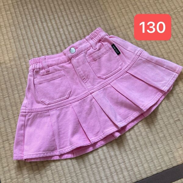 1-62 by LOVEiT ミニスカパン ピンク 130
