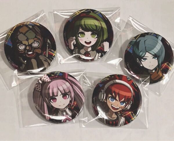 エビテン 希望の戦士 缶バッジ 5点セット 絶対絶望少女 ダンガンロンパ3